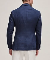 Textured Open Weave Sport Jacket