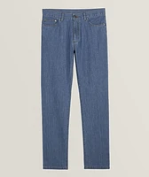 City Cotton-Linen Jeans