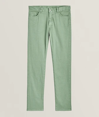 Roccia Linen-Cotton Pants