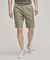 Cotton-Linen Summer Chino Shorts