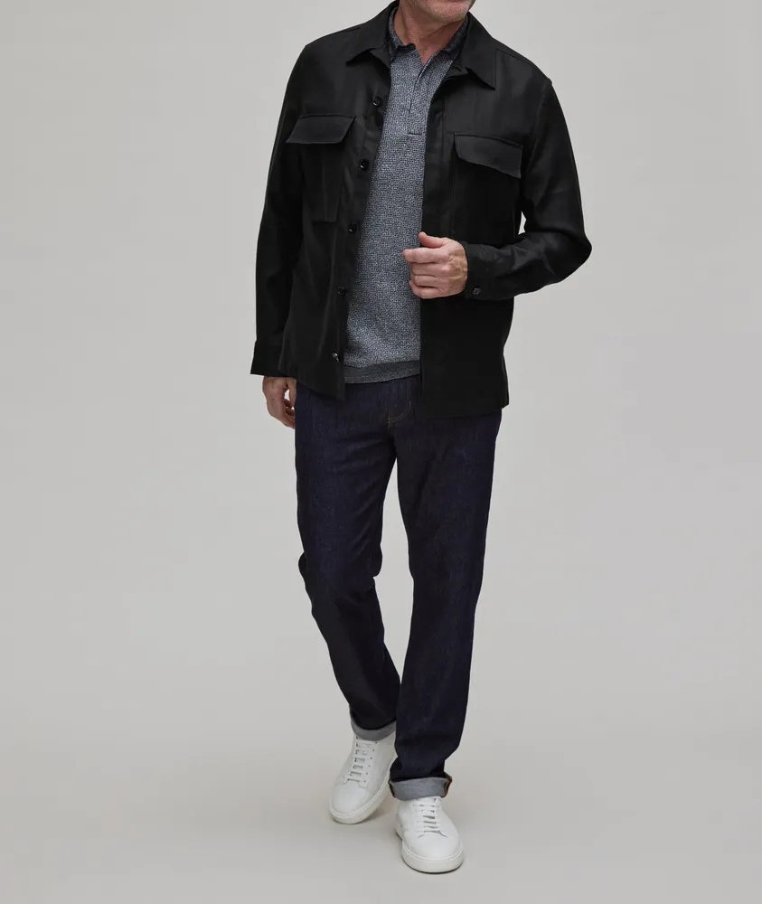 Linen Twill Overshirt