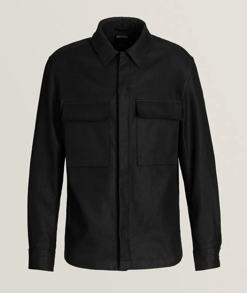 Linen Twill Overshirt