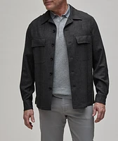 Oasi Cashmere-Linen Overshirt