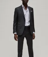 Sartorial Multiseason Tonal Plaid Wool Milano Suit