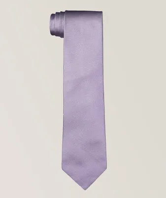 Micro-Weave Silk Tie