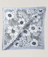 Floral Silk Pocket Square