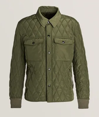 Techno Ottoman Quilted Down Jacket