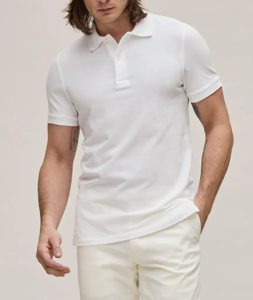 Tennis Piqué Cotton Polo