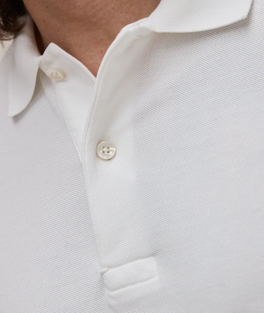 Tennis Piqué Cotton Polo