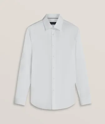Julian Abstract Jacquard Cotton-Blend Sport Shirt