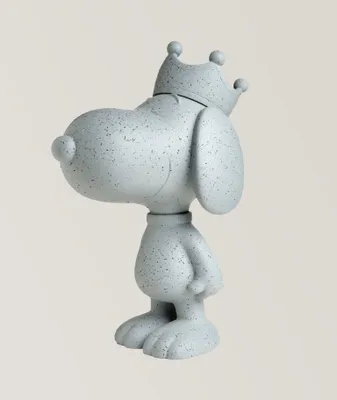 Peanuts Collection Snoopy Crown Granite Figurine
