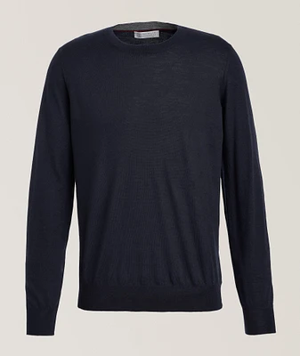 Elbow Patch Wool-Cashmere Sweater