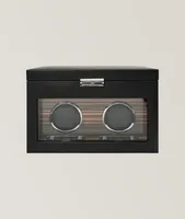 Roadster Double Watch Winder With Storage