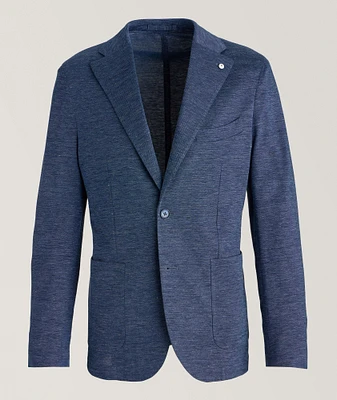 Jersey Cotton-Blend Sport Jacket