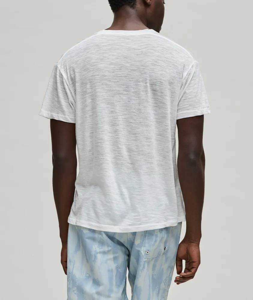 Mélange Cotton-Blend T-Shirt