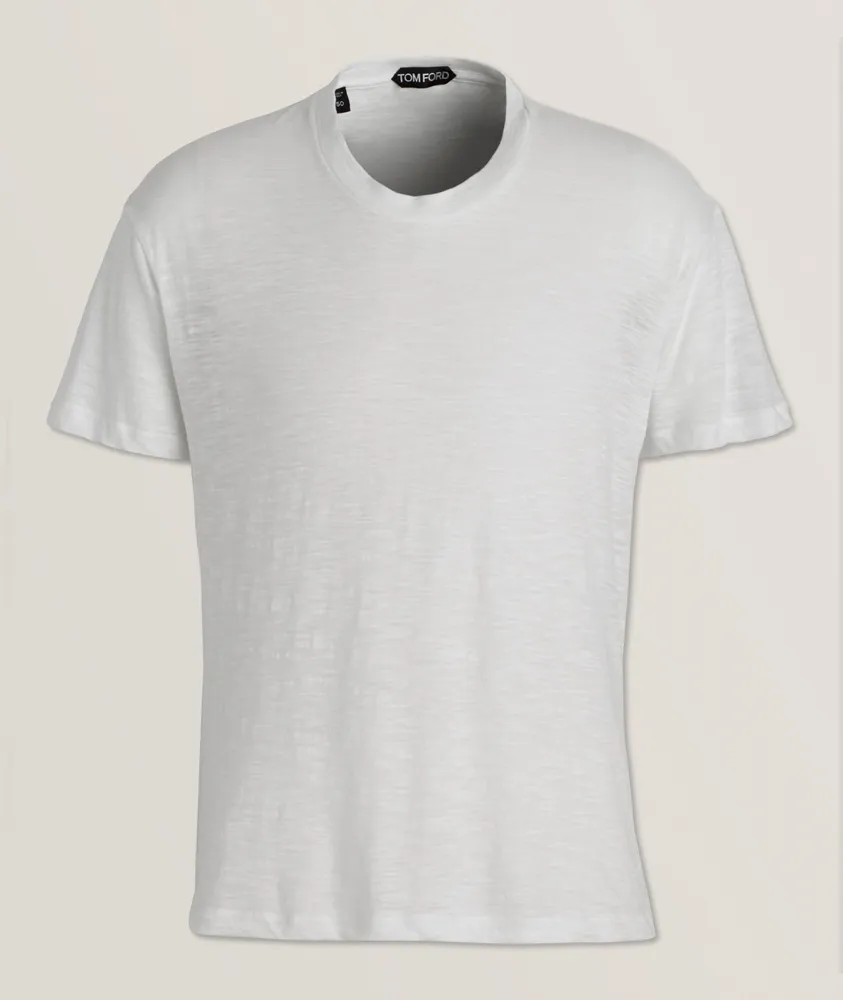 Mélange Cotton-Blend T-Shirt