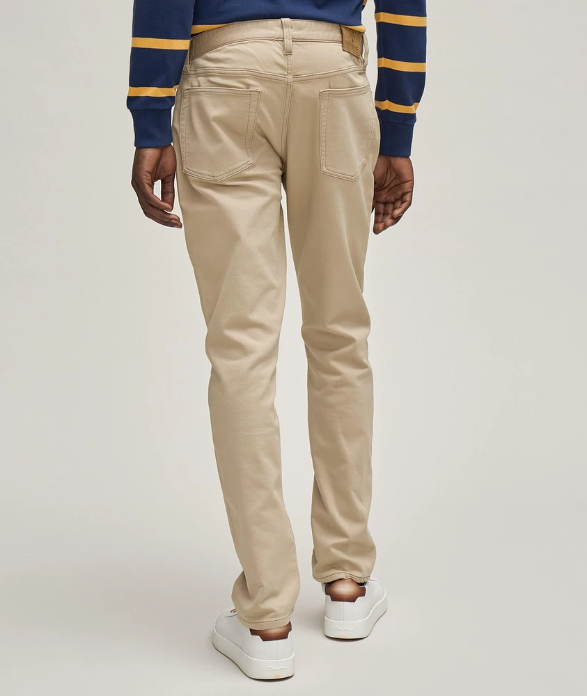 Stretch-Cotton Pants