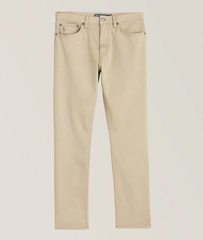 Stretch-Cotton Pants