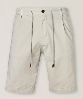 Stretch-Cotton Shorts