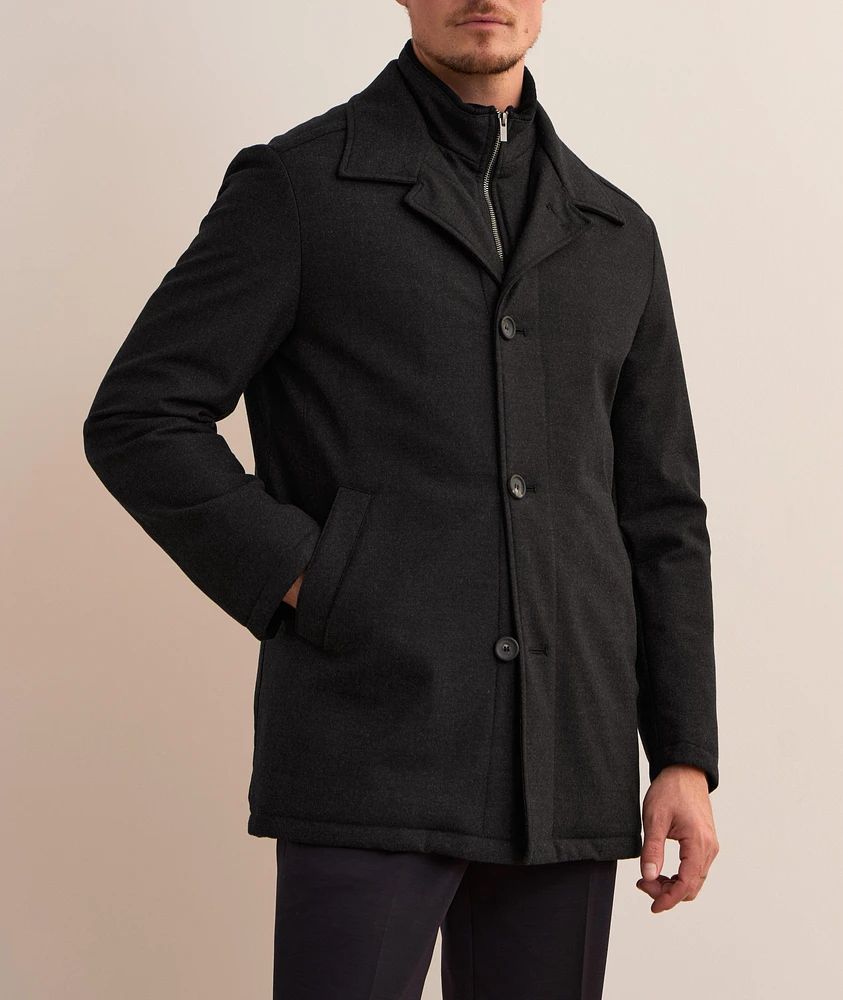 Fabrizo Stretch-Wool Coat