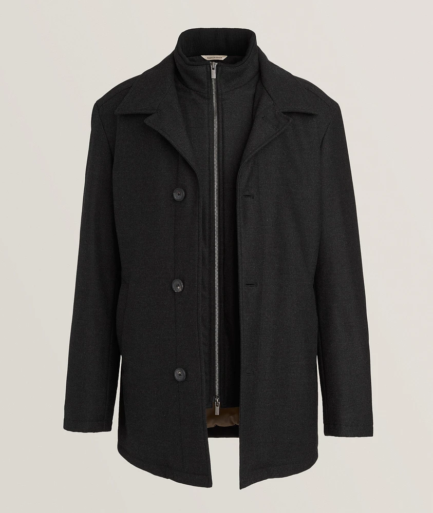 Fabrizo Stretch-Wool Coat