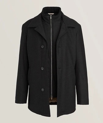 Fabrizo Stretch-Wool Coat