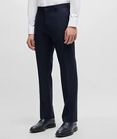 Patterned Stretch-Wool Suit