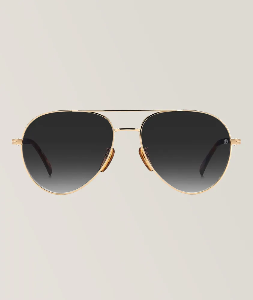 Horn Aviator Sunglasses