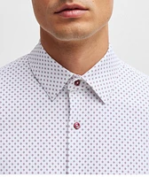 Hank Printed Performance-Stretch Sport Shirt