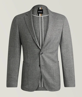 Virgin Wool-Linen Sport Jacket