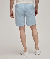 Sergio Stretch-Cotton Seersucker Shorts