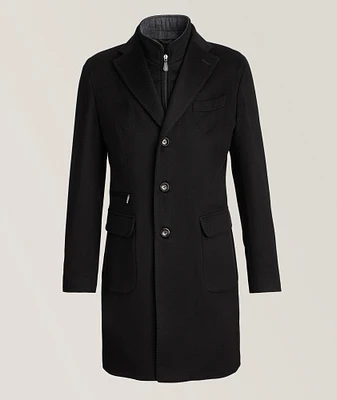 Insert Virgin Wool-Cashmere Coat