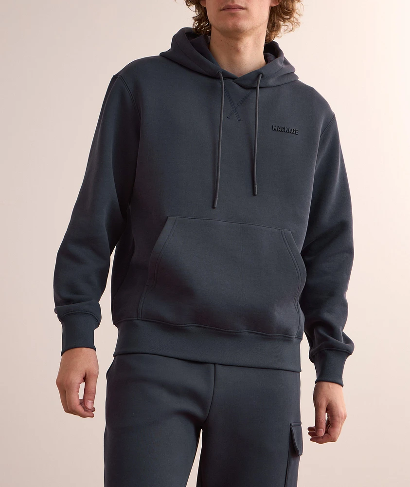 Cotton-Blend Drawstring Hooded Sweater