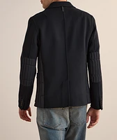 John Mixed-Media Quilted Jacket