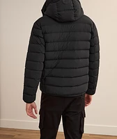 Jack Down Hooded Bomber Jacket
