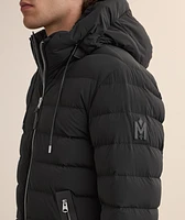 Jack Down Hooded Bomber Jacket