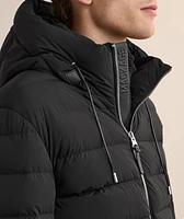 Jack Down Hooded Bomber Jacket