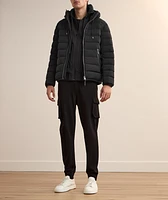 Jack Down Hooded Bomber Jacket