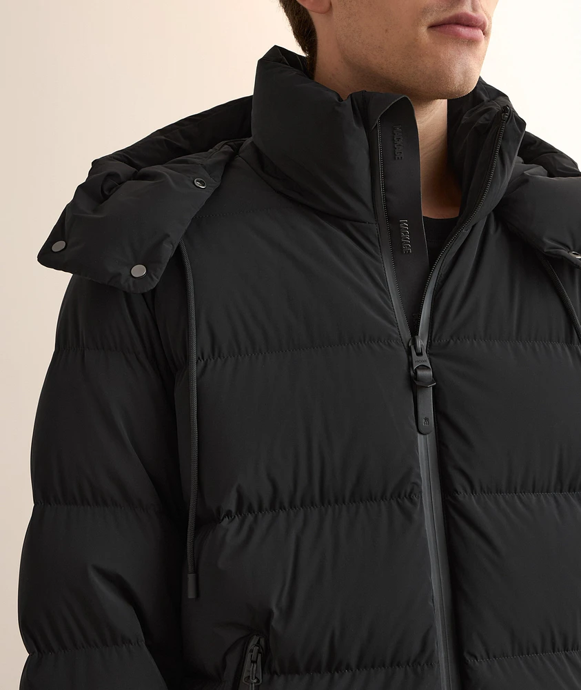 Samuel-Ski Down Hooded Puffer Jacket