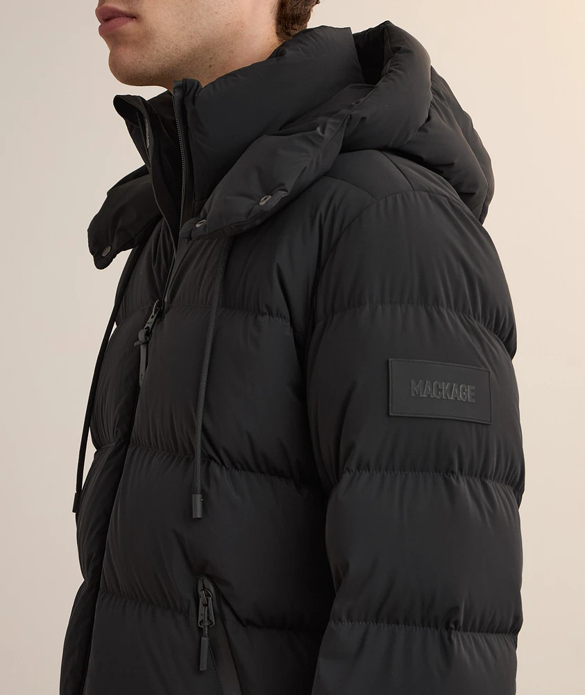 Samuel-Ski Down Hooded Puffer Jacket
