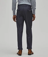 Serpo Wool-Blend Pleated Pants
