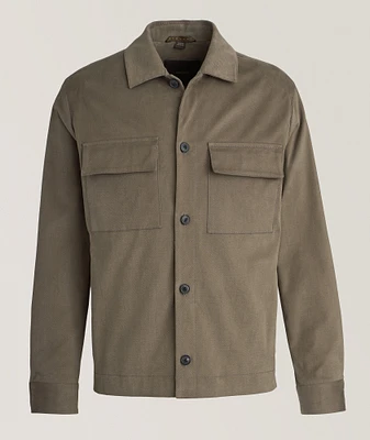 Lavoro Cotton-Blend Shirt Jacket