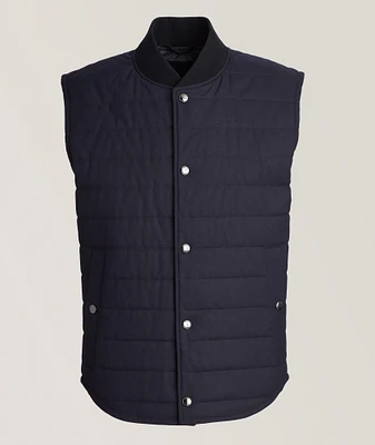 Emiliano Wool-Blend Vest