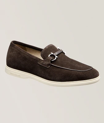 Cosimo Double Gancio Leather Loafers