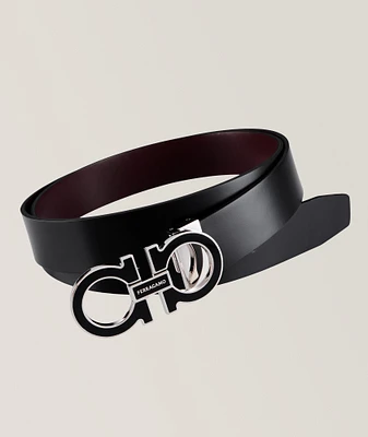 Reversible Enamel Double-Gancio Belt