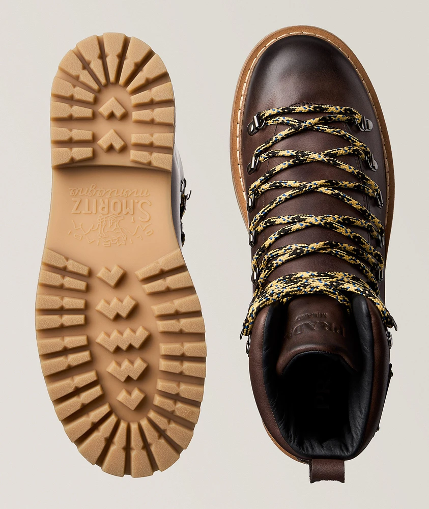 St. Moritz Leather Hiking Boots