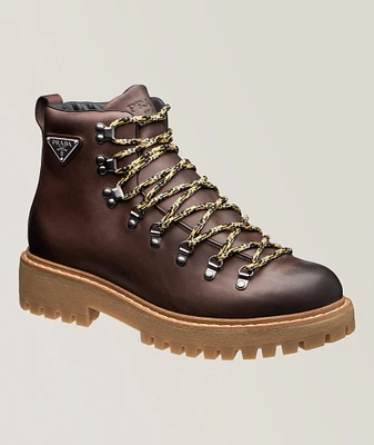 St. Moritz Leather Hiking Boots