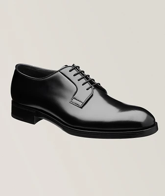 Brushed Spazzolato Leather Lace-Up  Derbies