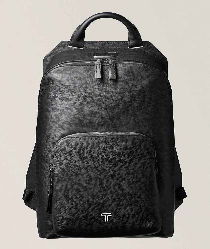 Turin Large Leather Davide Backpack