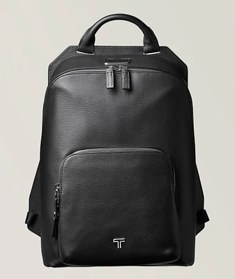 Turin Large Leather Davide Backpack